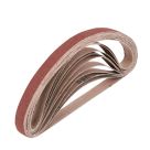 60 Grit  Cloth Sanding Belts 457mm x 13mm 10 Pack