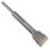 Armeg SDS Plus Shank Straight Scutch Comb Chisel 40mm x 200mm