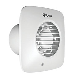 Xpelair DX100PS 100mm (4") Axial Bathroom Extractor Fan  White 220-240V