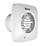 Xpelair DX100PS 100mm (4") Axial Bathroom Extractor Fan  White 220-240V
