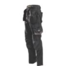 Hard Yakka Raptor Active Holster Work Trousers Black 30" W 32.5" L