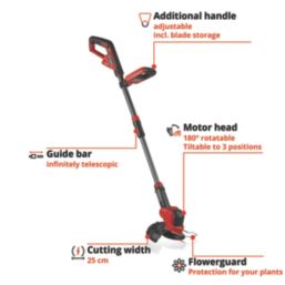 Einhell GE-CT 18/25-1 Li-Solo  18V Li-Ion Power X-Change  Cordless Grass Trimmer - Bare