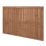 Forest Vertical Board Closeboard  Fence Panels Golden Brown 6' x 4' Pack of 3