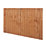 Forest Vertical Board Closeboard  Garden Fencing Panel Golden Brown 6' x 4' Pack of 3
