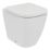 Ideal Standard i.life S Soft-Close Back-to-Wall Toilet & Concealed Cistern Dual-Flush 6/4Ltr