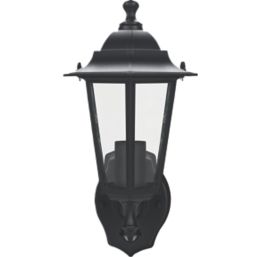 Luceco  Outdoor Coach Lantern With PIR Sensor Black