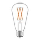 LAP  E27 ST64 LED Virtual Filament Light Bulb  470lm 2.2W