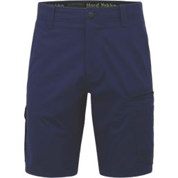 Hard Yakka Raptor Active Shorts Navy 36" W