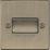 Knightsbridge  10AX 1-Gang TP Fan Isolator Switch Antique Brass