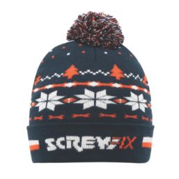 Site Screwfix Bobble Hat Multi-Colour