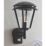 Saxby Inova Outdoor Wall Light With PIR Sensor Matt Black
