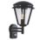 Saxby Inova Outdoor Wall Light With PIR Sensor Matt Black