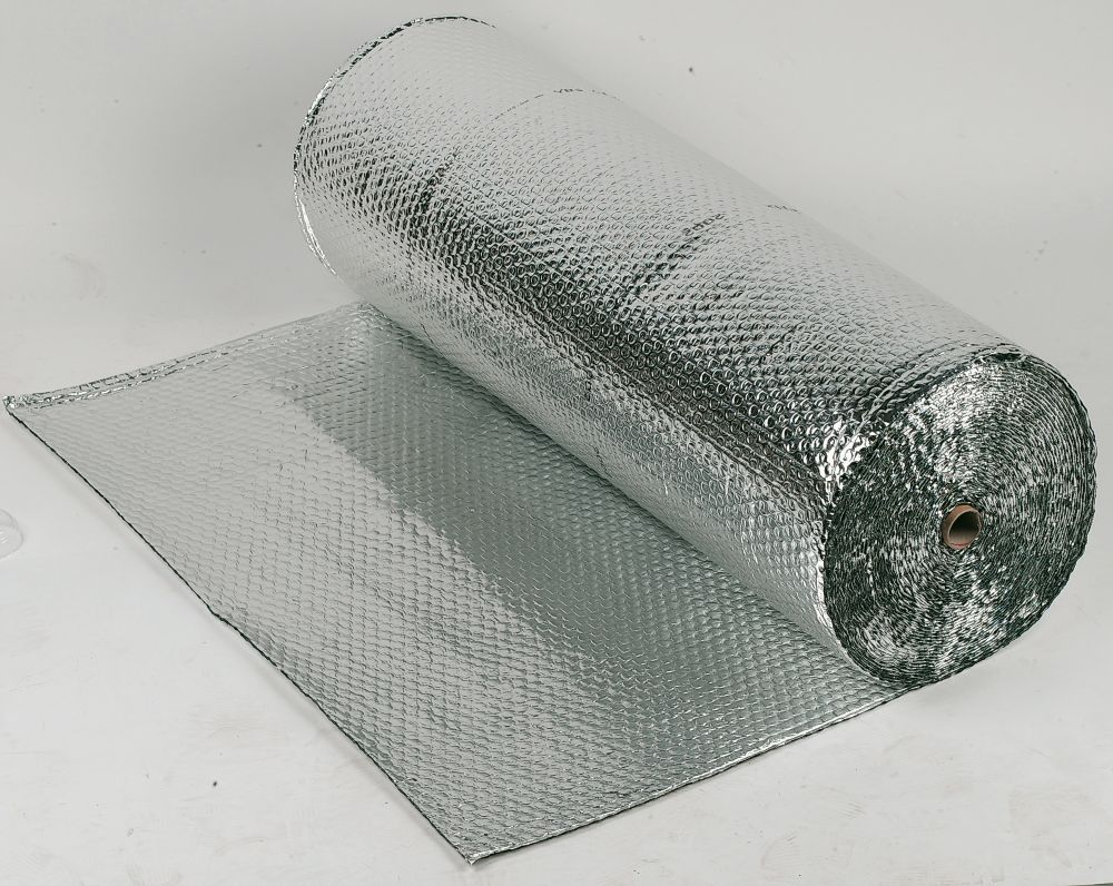 YBS Airtec Double Reflective Foil Insulation 25m x 1.5m Screwfix