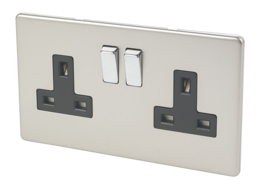 Screwfix chrome deals sockets