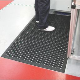 COBA Safety Work Floor Mat Black 1500mm x 900mm x 14mm