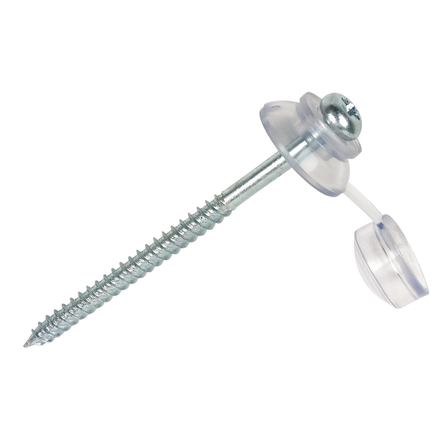 Essentials Pan Roofing Screws 4mm x 60mm 20 Pack (50983)