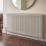 Flomasta 600mm x 1415mm 4978BTU White Horizontal 2 Column Radiator