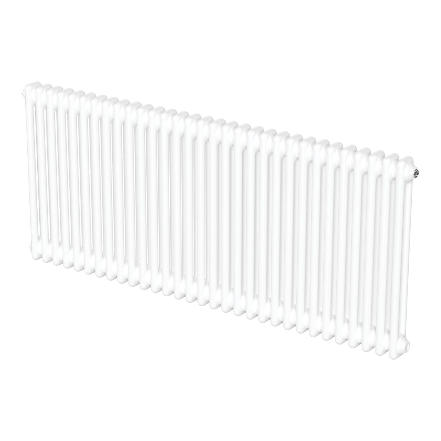 Flomasta 600mm x 1415mm 4978BTU White Horizontal 2 Column Radiator (509AH)