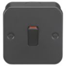 Knightsbridge  20A 1-Gang DP Metal Clad Control Switch