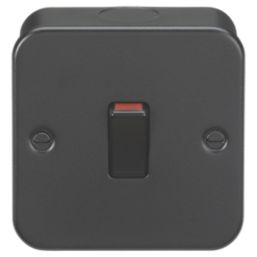 Knightsbridge  20A 1-Gang DP Metal Clad Control Switch