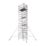 Boss 1450 Ladderspan 3T Double Depth Top Grade Aluminium Tower 1.2m x 1.8m x 8.2m