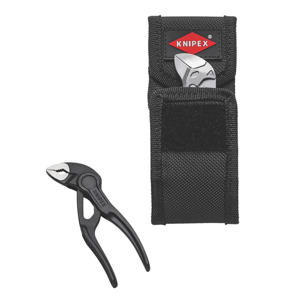 Knipex Cobra® XS Water Pump Pliers, 100 mm Overall, Angled