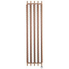 Terma Ribbon  Wall-Mounted Oil-Filled Radiator Copper 1000W 490mm x 1800mm