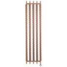 Terma Ribbon  Wall-Mounted Oil-Filled Radiator Copper 1000W 490mm x 1800mm