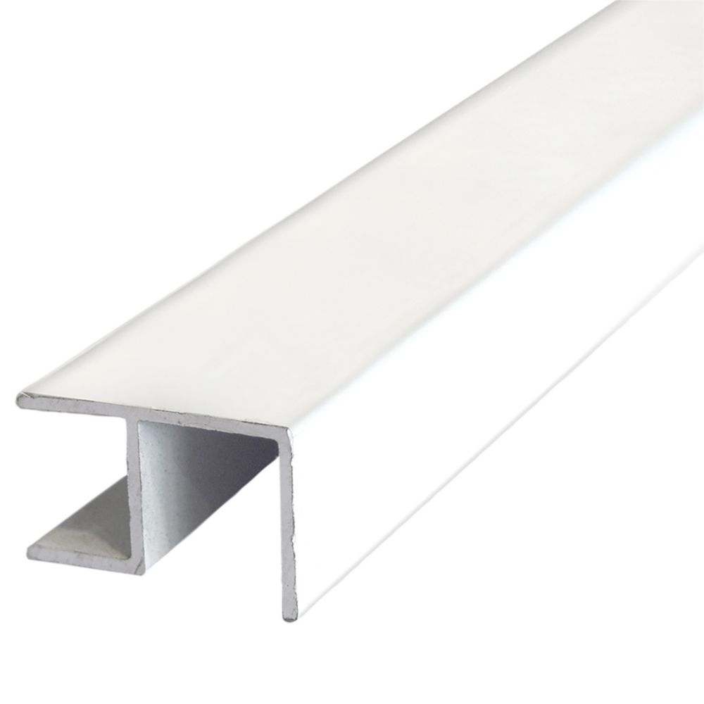 Multipanel Type 100 Flush Corner White 2450mm x 11mm