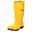 Dunlop Purofort Professional   Safety Wellies Yellow Size 5