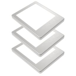 Sensio Horizon Pro Rectangular LED Under Cabinet Lights Steel 10.8W 250lm 3 Pack