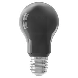 Calex Fiber Titanium ES A60 LED Light Bulb 40lm 4W 3 Pack