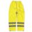 Tough Grit  Hi-Vis Waterproof Trousers Elasticated Waist Yellow / Navy Small 36" W 30" L