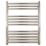 Towelrads 800mm x 600mm 674BTU Stainless Steel Flat Designer Towel Radiator