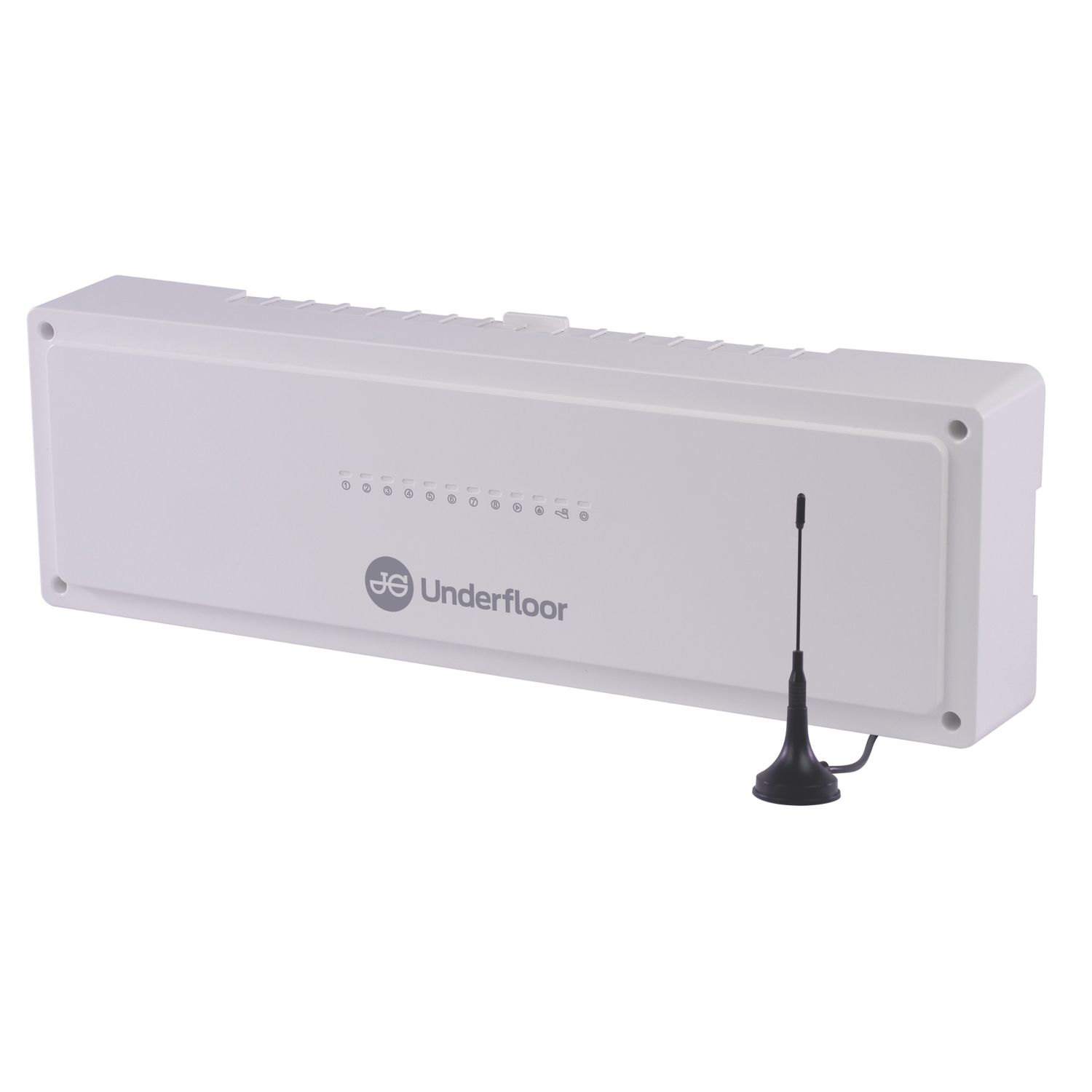 JG Underfloor JGWCRF4 Underfloor Heating Wiring Centre with RF 8 Zones 240V (509TA)