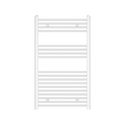 Flomasta 1000mm x 600mm 1760BTU White Flat  Towel Radiator