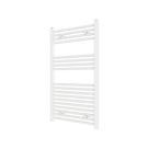 Flomasta 1000mm x 600mm 1760BTU White Flat  Towel Radiator
