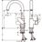 Hansgrohe Vernis Blend 200 Chrome 316mm Tall Lever Mono Basin Mixer Tap