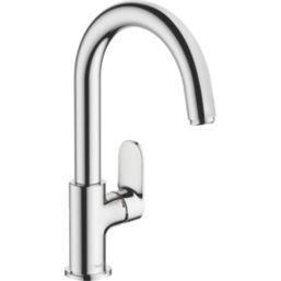 Hansgrohe Vernis Blend 200 Chrome 316mm Tall Lever Mono Basin Mixer Tap
