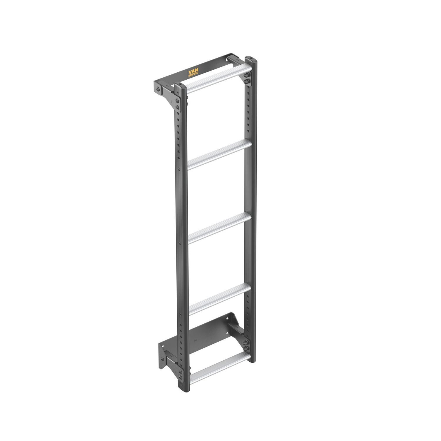 Van Guard Volkswagen Transporter T5 2002 - 2015 5-Treads ULTI Rear Door Ladder for H1 1260mm (509VH)