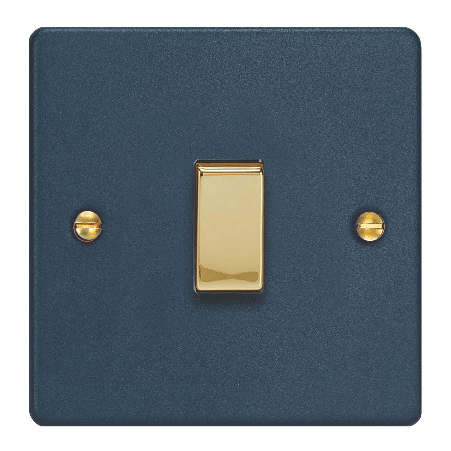 Varilight 10A 1-Gang Intermediate Switch Midnight Blue with Colour-Matched Inserts (509YT)