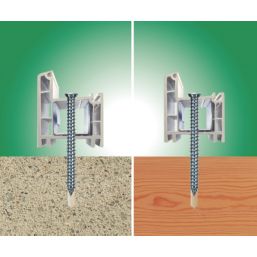 Spax  TX Countersunk Self Drilling Frame Anchor Screws 7.5mm x 60mm 100 Pack