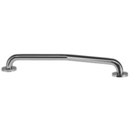 Croydex  Angled Doc M Grab Bar Chrome 600mm