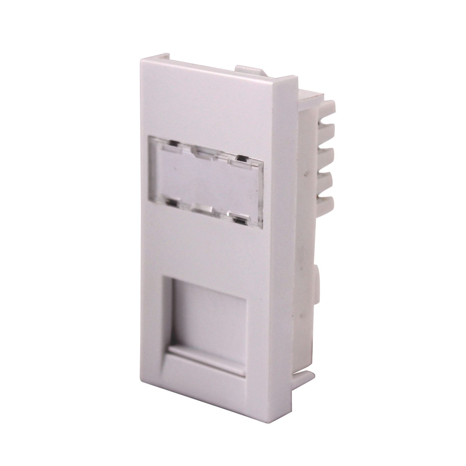 LAP Modular Cat 6 RJ45 Ethernet Socket White (51057)