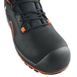 Solid Gear Falcon 2 Mid Size 7  Black Water-Resistant  Safety Boots