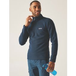 Regatta Kenger Half Zip Fleece Moonlight Denim X Large 44.8" Chest