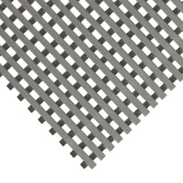 COBA DeckStep Anti-Slip Floor Mat Grey 10m x 1m x 11.5mm