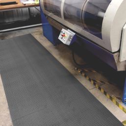 COBA DeckStep Anti-Slip Floor Mat Grey 10m x 1m x 11.5mm
