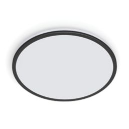 Philips Ozziet LED Ceiling Light Black 18W 2000lm