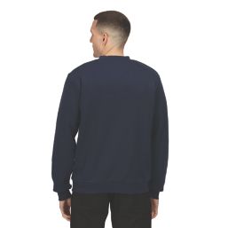 Regatta Pro Crew Neck Sweatshirt Navy Small 37" Chest